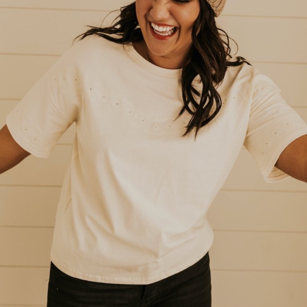 Roolee embroidered tee